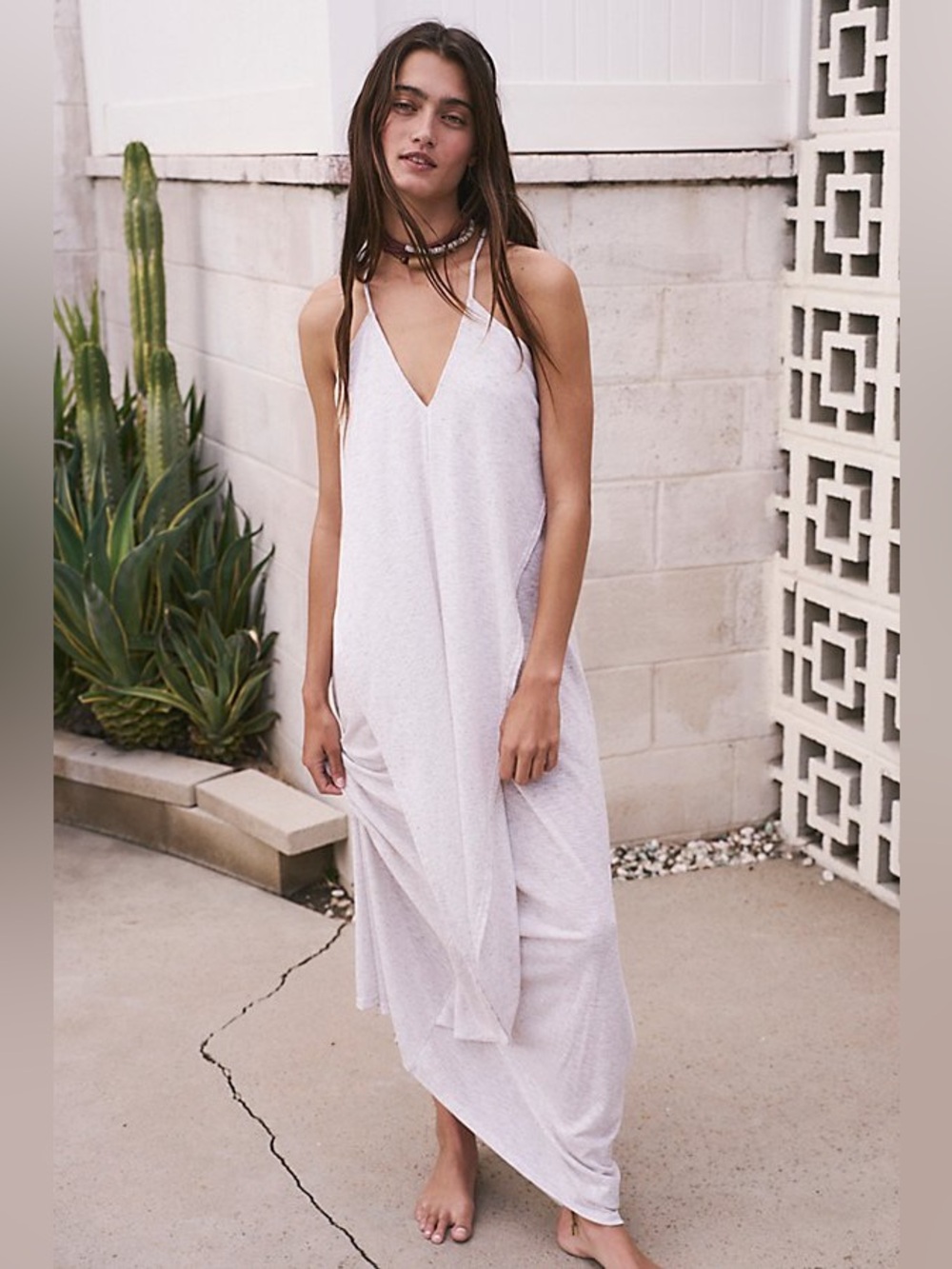 FP Beach Positano Maxi Dress — Oatmeal